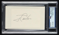 Jimmy Carter Signed Index Card (PSA Auto GEM MT 10) at PristineAuction.com