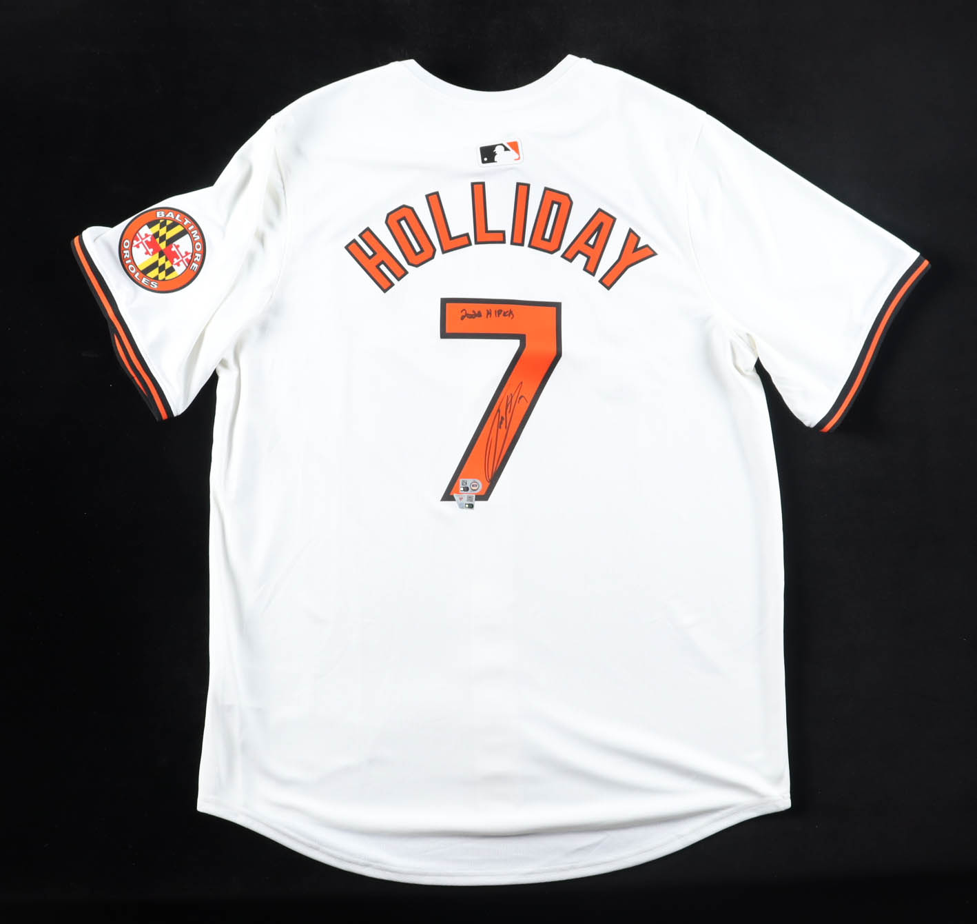 Jackson Holliday Signed Orioles Nike Authentic Jersey Inscribed "2022 #1 Pick" (Fanatics & MLB) at PristineAuction.com Jackson Holliday Signed Orioles Nike Authentic Jersey Inscribed "2022 #1 Pick" (Fanatics & MLB) at PristineAuction.com
