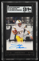 Josh Allen 2018 Leaf Ultimate Draft '91 Rookie Autographs #GLRJA1 RC (SGC 9 | Auto Grade 10) at PristineAuction.com