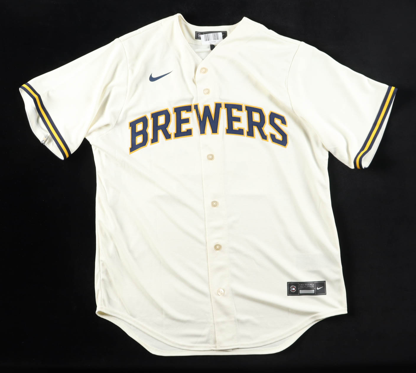 William Contreras Signed Brewers Nike Authentic Jersey (Fanatics & MLB) at PristineAuction.com William Contreras Signed Brewers Nike Authentic Jersey (Fanatics & MLB) at PristineAuction.com