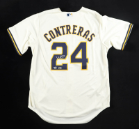 William Contreras Signed Brewers Nike Authentic Jersey (Fanatics & MLB) at PristineAuction.com