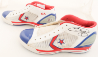 Carlos Arroyo Twice-Signed Pair of Player Model Converse Basketball Shoes (2x Beckett) at PristineAuction.com