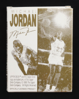 Michael Jordan 1995 Upper Deck Original 23 KT Genuine Gold Foil Sculptured Triple Image #36378/50000 at PristineAuction.com