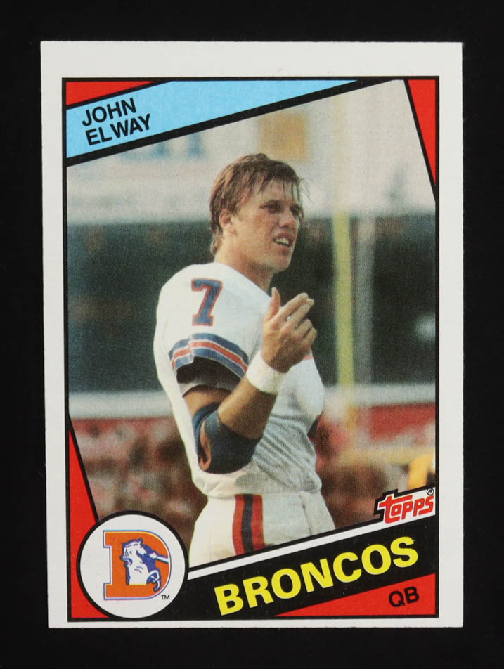 John Elway 1984 Topps RC #63 at PristineAuction.com John Elway 1984 Topps RC #63 at PristineAuction.com