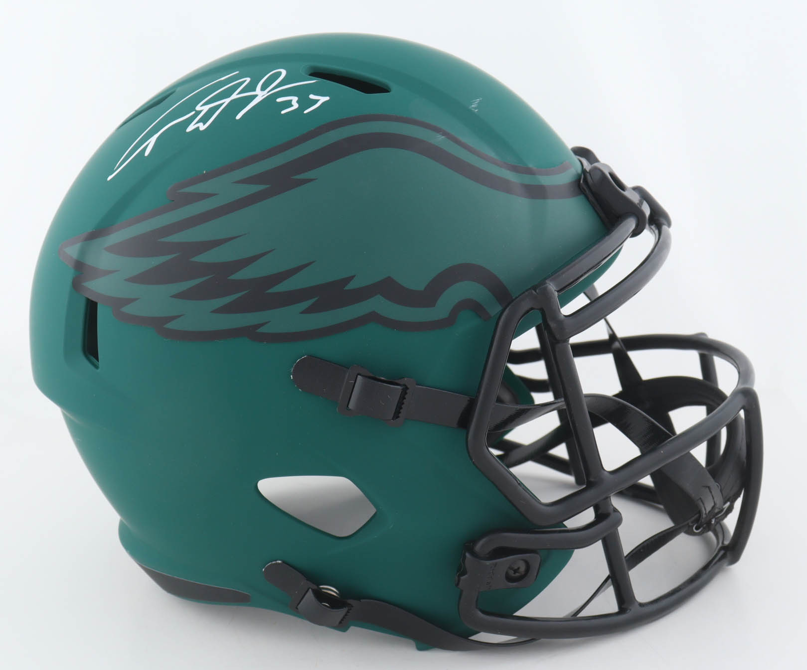 Cooper DeJean Signed Eagles Rave Alternate Full-Size Speed Helmet (Fanatics) at PristineAuction.com Cooper DeJean Signed Eagles Rave Alternate Full-Size Speed Helmet (Fanatics) at PristineAuction.com