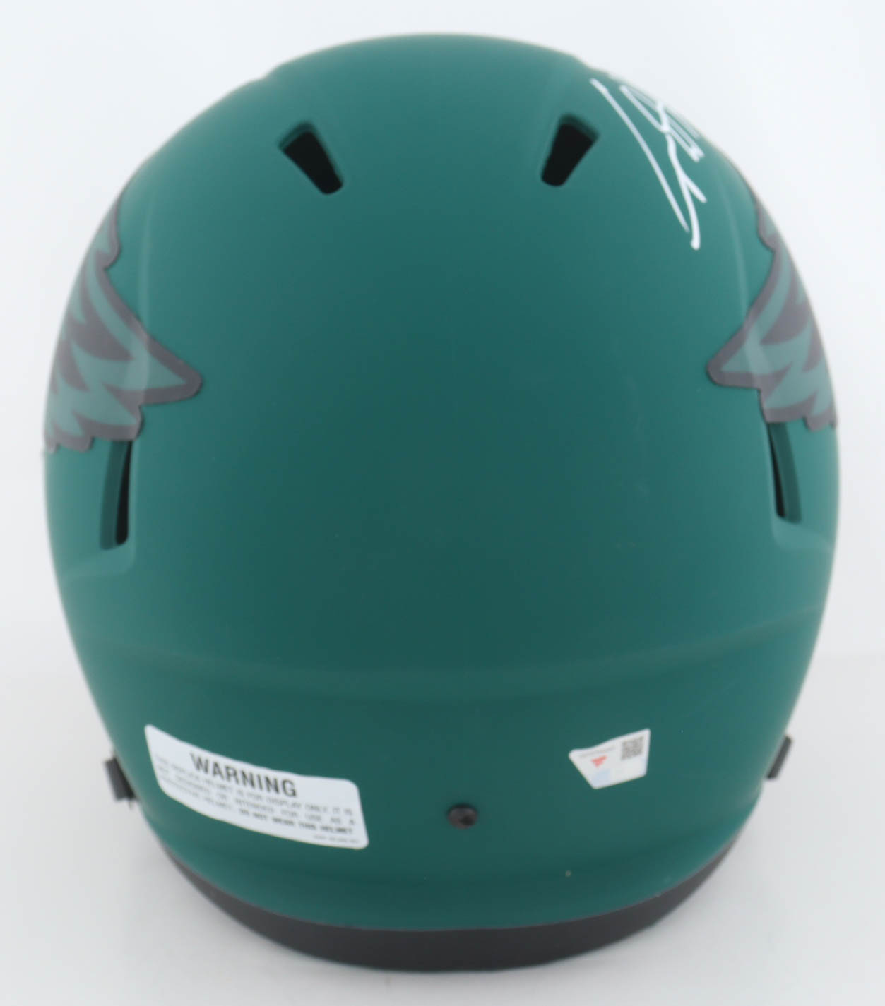 Cooper DeJean Signed Eagles Rave Alternate Full-Size Speed Helmet (Fanatics) at PristineAuction.com Cooper DeJean Signed Eagles Rave Alternate Full-Size Speed Helmet (Fanatics) at PristineAuction.com