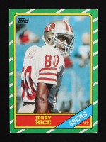Jerry Rice 1986 Topps RC #161 at PristineAuction.com