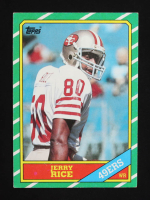 Jerry Rice 1986 Topps RC #161 at PristineAuction.com