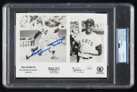 Willie Mays Signed Giants Vintage Caesars Palace Photo (PSA Auto Grade Gem MT 10 & JSA) at PristineAuction.com