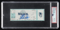 Nolan Ryan Signed 1993 Original Game Ticket (PSA Auto 10) at PristineAuction.com