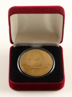 Emmitt Smith LE The Highland Mint Bronze Coin With Display Case at PristineAuction.com
