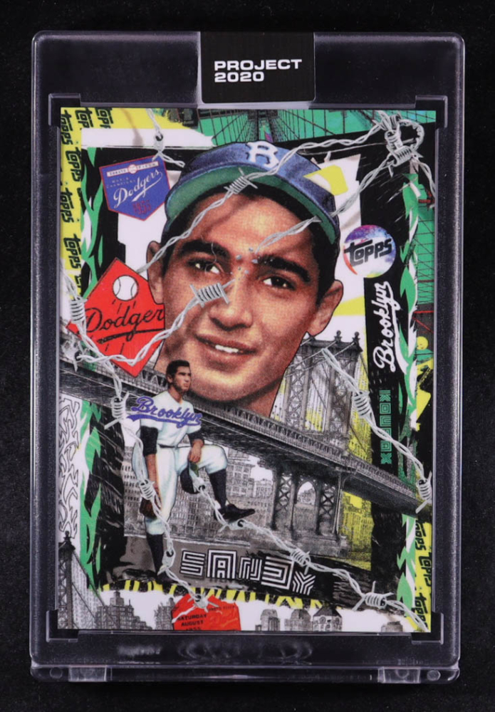 Sandy Koufax 2020 Topps Project 2020 #99 / Tyson Beck