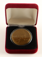 Emmitt Smith LE The Highland Mint Bronze Coin With Display Case at PristineAuction.com