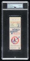 Ozzie Smith Signed 1982 Original World Series Game Ticket (PSA Auto GEM MT 10) at PristineAuction.com