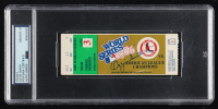 Ozzie Smith Signed 1985 World Series Game Ticket (PSA Auto 10) at PristineAuction.com