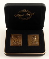 Frank Thomas & Ken Griffey Jr. LE 1995 Baseball Legends The Highland Mint Set of (2) Bronze Mint Cards at PristineAuction.com