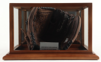 Ozzie Smith Signed Vintage Rawlings Glove With Display Case Inscribed "13x G.G." (Fanatics) at PristineAuction.com