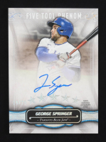 George Springer 2021 Topps Five Star Five Tool Phenom Autographs #FTPGS #15/25 at PristineAuction.com