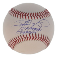 Sammy Sosa Signed OML Baseball Inscribed "Slammin Sammy" (Beckett) at PristineAuction.com