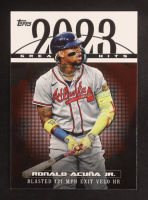 Ronald Acuna Jr. 2024 Topps '23 Greatest Hits #23GH8 at PristineAuction.com