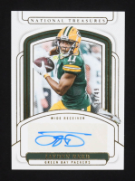 Jayden Reed 2024 Panini National Treasures Signatures Gold #78 #29/49 at PristineAuction.com