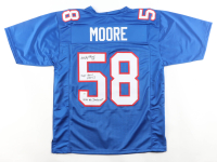 Marty Moore Signed Jersey Inscribed "Super Bowl XXXVI" & "1994 Mr. Irrelevant" (JSA) at PristineAuction.com