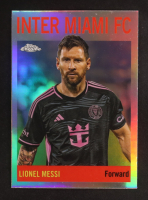 Lionel Messi 2024 Topps Chrome MLS '64 Topps Football #64T5 at PristineAuction.com