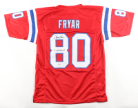 Irving Fryar Signed Jersey Inscribed "5x Pro Bowl" (PSA) at PristineAuction.com