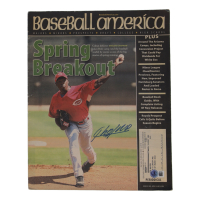 Aroldis Chapman Signed 2010 Baseball Amer&iacute;ca Magazine (Beckett) at PristineAuction.com
