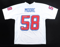 Marty Moore Signed Jersey Inscribed "Super Bowl XXXVI" & "1994 Mr. Irrelevant" (JSA) at PristineAuction.com