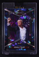 Donald Trump 2025 Wild Card Alumination Blue/Purple Fireworks #FW-BC-SR-DT4 #3/10 at PristineAuction.com