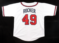 John Rocker Signed Jersey Inscribed "F*** NY! (AWM) at PristineAuction.com