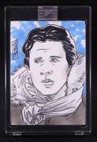 Han Solo | Star Wars | Sketch Card by Tom Hodges (1/1 Original Art) at PristineAuction.com