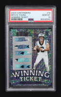 Bryce Young 2023 Panini Contenders Winning Ticket #18 RC (PSA 10) at PristineAuction.com