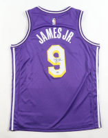 Bronny James Jr. Signed Lakers Jordan Authentic Jersey (PSA) at PristineAuction.com
