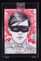 Robin | DC | Sketch Card by Tom Hodges (1/1 Original Art) at PristineAuction.com