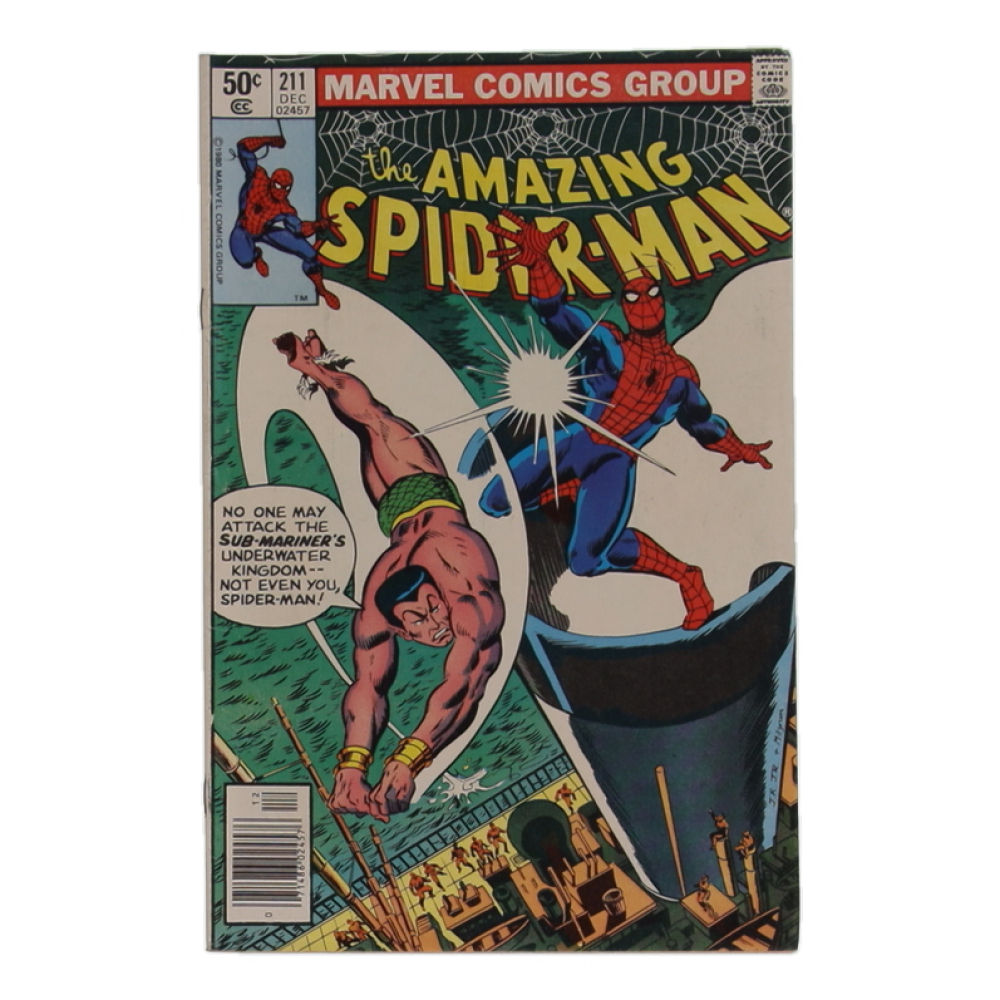 1980 "The Amazing Spider-Man" Issue #211 Marvel Comic Book at PristineAuction.com