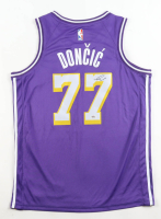 Luka Doncic Signed Signed Lakers Jordan Authentic Jersey (PSA) at PristineAuction.com