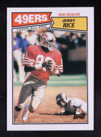 Jerry Rice 1987 Topps #115 AP at PristineAuction.com