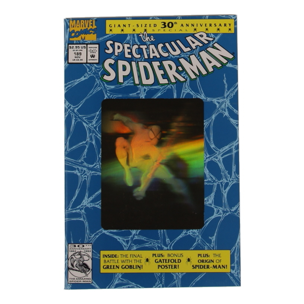 1992 "The Spectacular Spider-Man" Issue #189 Marvel Comic Book at PristineAuction.com