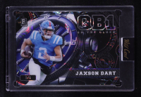 Jaxson Dart 2024 Wild Card QB1 On The Clock Blue Watch Holo #OCWBKJD1 #1/1 RC at PristineAuction.com