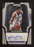 Julius Erving 2024-25 Panini Prizm Black Signatures #39 at PristineAuction.com
