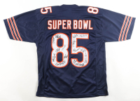 1985 Bears World Champions Jersey Team-Signed by (17) with Mike Singletary, Dan Hampton, Tom Thayer, Mark Bortz  (JSA) at PristineAuction.com