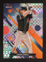 Corbin Carroll 2025 Finest Checkerboard Refractors #72 at PristineAuction.com