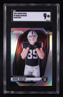 Brock Bowers 2024 Panini Prizm Rookie Variations Prizms Silver #9 RC (SGC 9) at PristineAuction.com