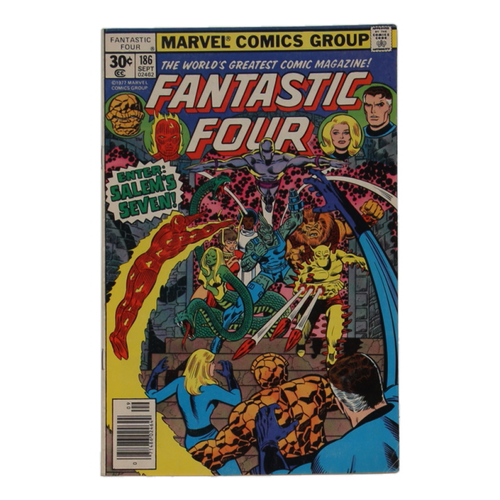 1977 "Fantastic Four" Issue #186 Marvel Comic Book at PristineAuction.com