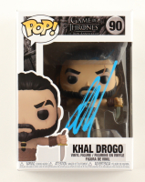 Jason Momoa Signed "Game of Thrones" #90 Khal Drogo Funko Pop! Vinyl Figure (PSA) at PristineAuction.com