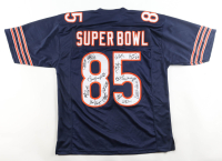 1985 Bears World Champions Jersey Team-Signed by (17) with Mike Singletary, Dan Hampton, Tom Thayer, Mark Bortz  (JSA) at PristineAuction.com