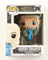 Emilia Clarke Signed "Game Of Thrones" #25 Daenerys Targaryen Funko Pop! Vinyl Figure (PSA) at PristineAuction.com