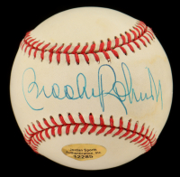 Brooks Robinson Signed OAL Baseball (Beckett) at PristineAuction.com